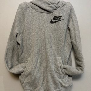 Nike Women’s Grey Hoodie with oversized hood